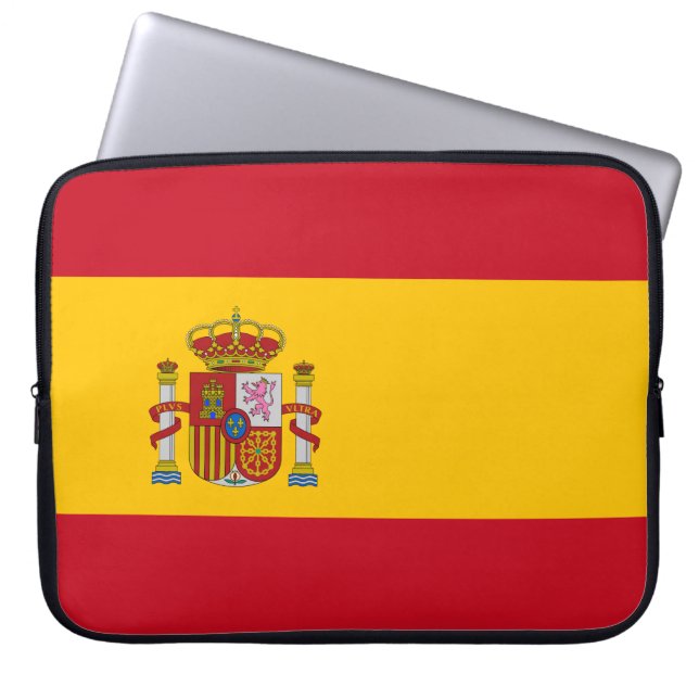 Housse Pour Ordinateur Portable Drapeau espagnol (Espagne) (Devant)