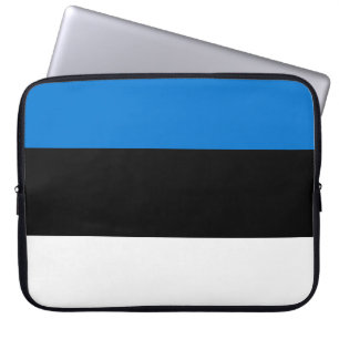 Housse Pour Ordinateur Portable Drapeau estonien