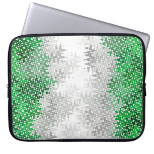 Housse Pour Ordinateur Portable Drapeau Grayromantic Fierté Trippy Abstrait