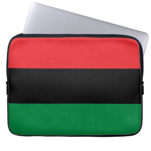 Housse Pour Ordinateur Portable Drapeau panafricain UNIA