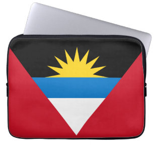 Housse Pour Ordinateur Portable Drapeau patriotique d'Antigua-et-Barbuda