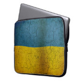 Housse Pour Ordinateur Portable Drapeau ukrainien (devant gauche)