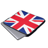 Housse Pour Ordinateur Portable Drapeau Union Jack du Royaume-Uni (Devant bas)