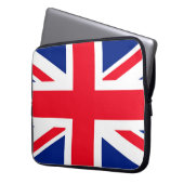 Housse Pour Ordinateur Portable Drapeau Union Jack du Royaume-Uni (devant gauche)