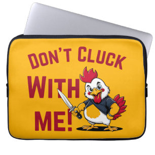 Housse Pour Ordinateur Portable Drôle Poulet - N'étouffez pas avec moi