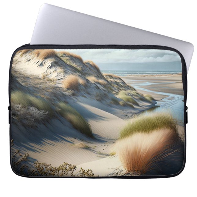 Housse Pour Ordinateur Portable Dunes d'or (Devant)