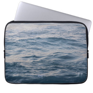 Housse Pour Ordinateur Portable Eau de mer de près