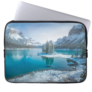 Housse Pour Ordinateur Portable Eau Parc national Winter Jasper, Canada