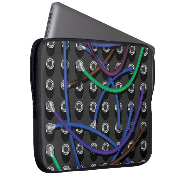 Housse Pour Ordinateur Portable Échange téléphonique (Devant droit)