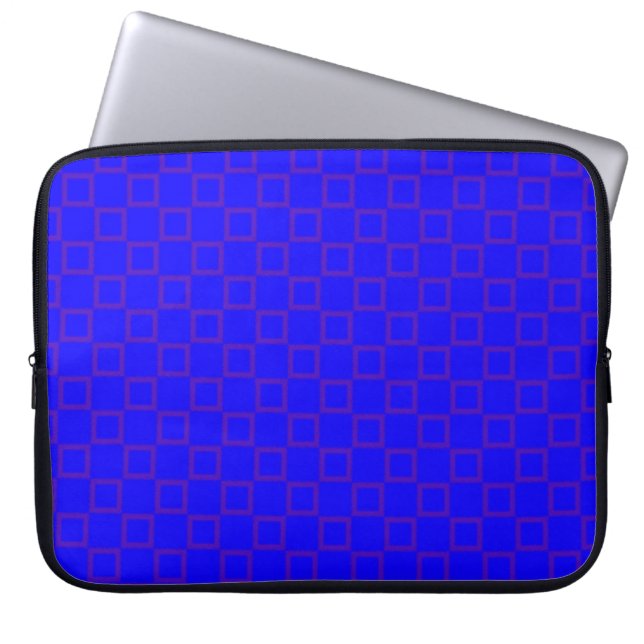 Housse Pour Ordinateur Portable Écran classique bleu violet (Devant)