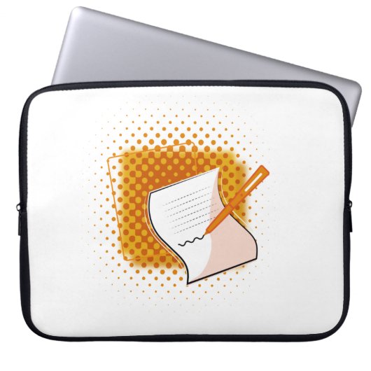 Housse Pour Ordinateur Portable Écriture Lover (Devant)