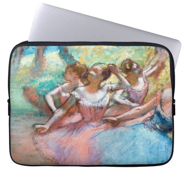 Housse Pour Ordinateur Portable Edgar Degas - Quatre Ballerinas sur scène (Devant)