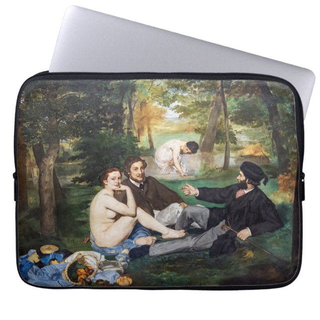 Housse Pour Ordinateur Portable Edouard Manet - Déjeuner sur l'herbe (Devant)