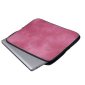 Housse Pour Ordinateur Portable Effet Cloud Burgundy Blush (Devant bas)