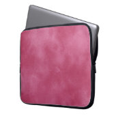 Housse Pour Ordinateur Portable Effet Cloud Burgundy Blush (devant gauche)