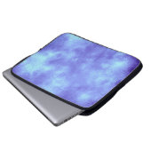 Housse Pour Ordinateur Portable Effet nuage de tempête bleue (Devant bas)
