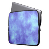 Housse Pour Ordinateur Portable Effet nuage de tempête bleue (devant gauche)