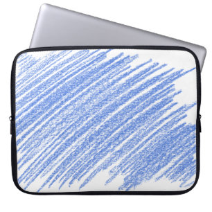 Housse Pour Ordinateur Portable Égratignure au crayon coloré à l'éclosion