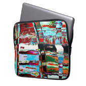 Housse Pour Ordinateur Portable Electronics Bag – Collapse Reflection Abstract (devant gauche)