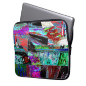 Housse Pour Ordinateur Portable Electronics Bag – Neon Pulse (devant gauche)