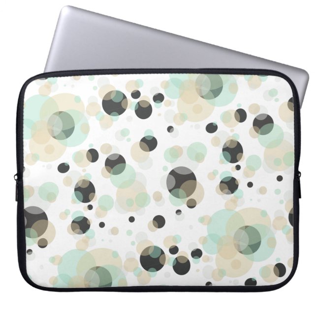 Housse Pour Ordinateur Portable Élégance BUBBLES (Devant)