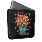 Housse pour ordinateur portable Élégance Tulipe & (Devant droit)