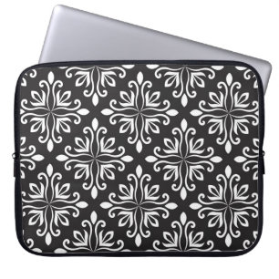 Housse Pour Ordinateur Portable Élégant Damas : Art déco floral
