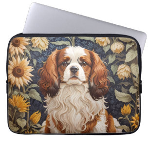 Housse Pour Ordinateur Portable Élégant tournesol Cavalier King Charles Spaniel