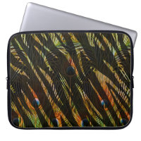 Elégant Zebra Poster de animal Peacock Feathers