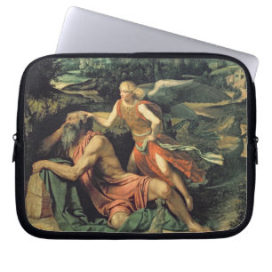 Housse Pour Ordinateur Portable Élijah a visité par un ange, c.1534