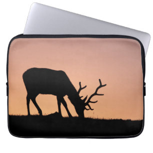 Housse Pour Ordinateur Portable Elk Parc national des montagnes Rocheuses, Color
