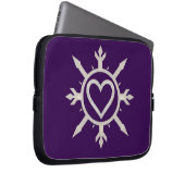 Housse Pour Ordinateur Portable "Emblem of Love" Electronics Bag (Devant droit)