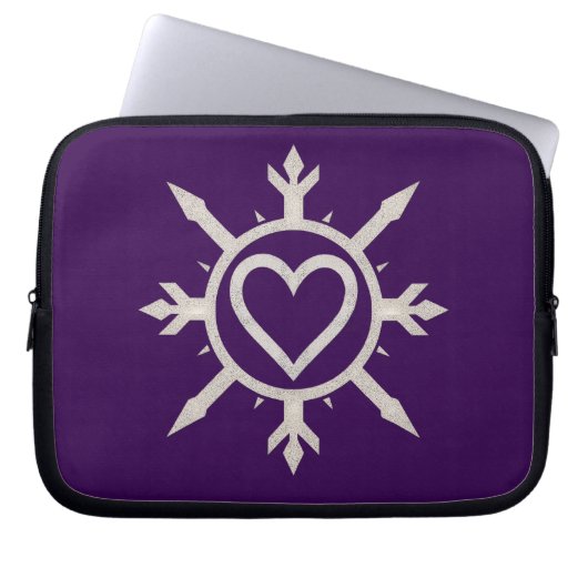 Housse Pour Ordinateur Portable "Emblem of Love" Electronics Bag (Devant)