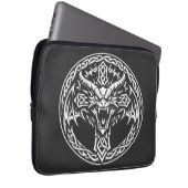 Housse Pour Ordinateur Portable Emblème Dragon Celtique par BurnsInHell (Devant droit)