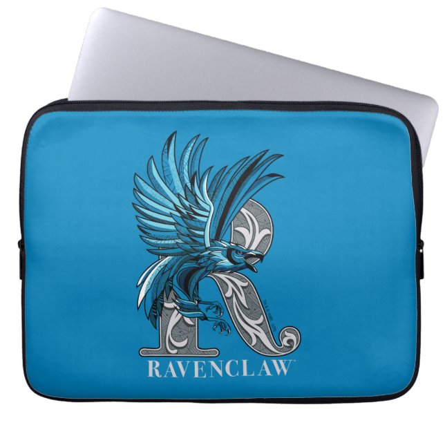 Housse Pour Ordinateur Portable Emblème hachuré de RAVENCLAW™ (Devant)