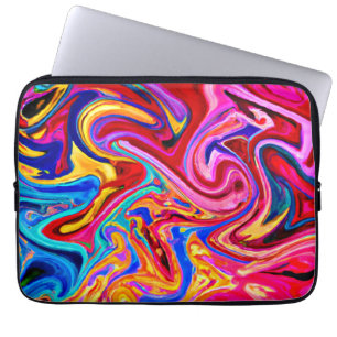 Housse Pour Ordinateur Portable Embracer l'abstraction pour l'impact visuel