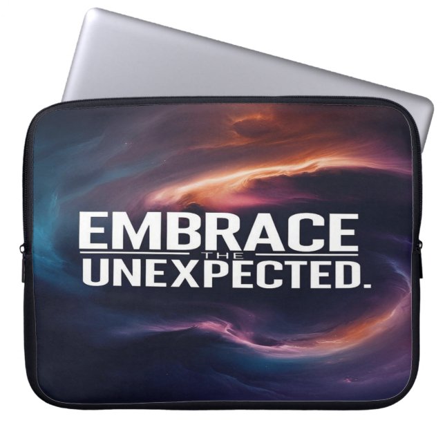 Housse Pour Ordinateur Portable Embrasser l'inattendu (Devant)