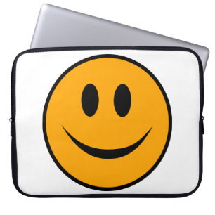 Housse Pour Ordinateur Portable Emoji du visage souriant