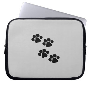 Housse Pour Ordinateur Portable Empreintes de pattes animaux