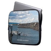 Housse pour ordinateur portable en néoprène 10" (devant gauche)