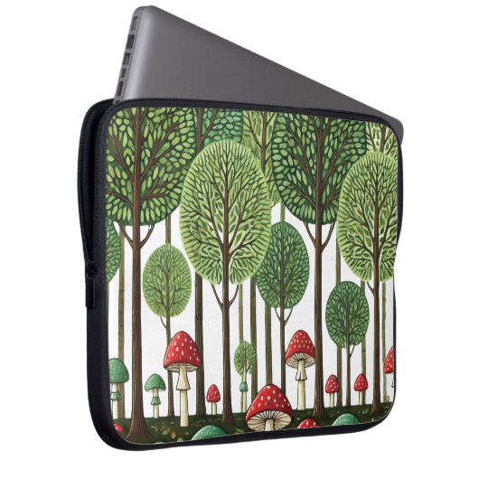 Housse Pour Ordinateur Portable Enchanted Forest (Devant droit)