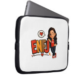 HOUSSE POUR ORDINATEUR PORTABLE ENFJ (Devant droit)