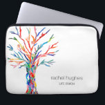Housse Pour Ordinateur Portable Entraîneur personnel<br><div class="desc">Cette tamis d'ordinateur portable unique est décorée avec un design original de Tree of Life. Facilement personnalisable avec votre nom et votre profession. Mosaïque originale © Michele Davies.</div>