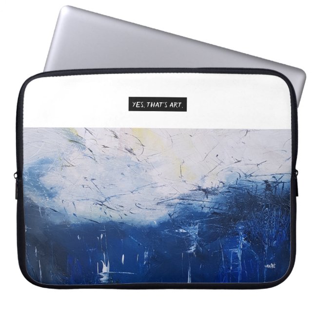 Housse Pour Ordinateur Portable Enveloppe de Blue Sky (Devant)