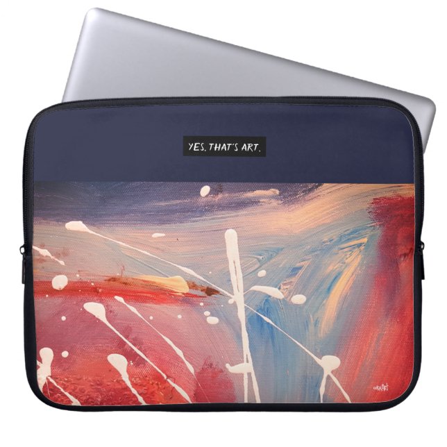 Housse Pour Ordinateur Portable Enveloppe de Red Planet (Devant)