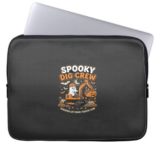 Housse Pour Ordinateur Portable Équipe de fouilles hantées d'Halloween