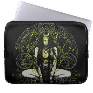 Housse Pour Ordinateur Portable Équipe de suicide Cercles magiques Enchantress