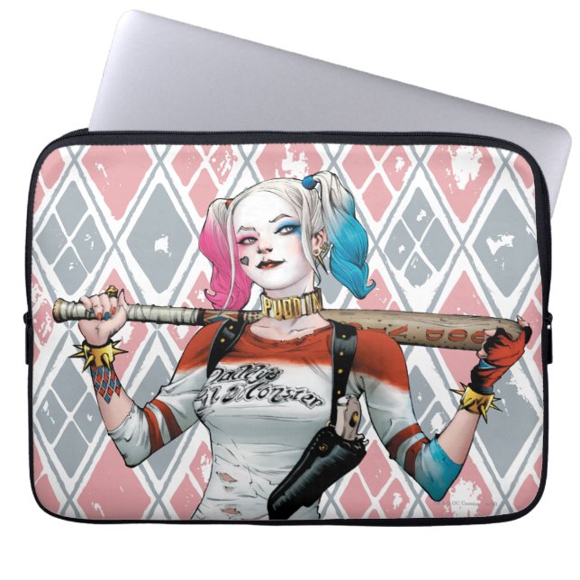 Housse Pour Ordinateur Portable Équipe de suicide | Harley Quinn (Devant)
