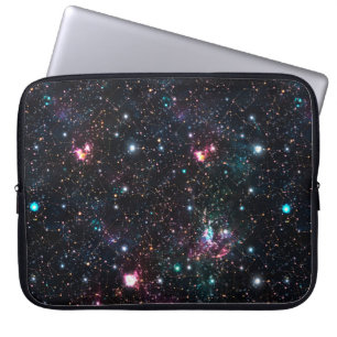 Housse Pour Ordinateur Portable Espace Galaxy de nuit ImprimerMotif sans couture e