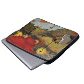 Housse Pour Ordinateur Portable Étang aux canards - Automne (Devant bas)